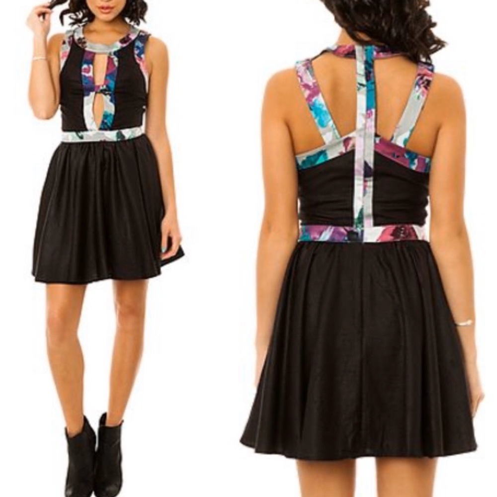 Keepsake the Label Daydream Believer Caged Dress S